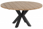 Hartman Stephanie Ronde Tuintafel Naturel/Zwart