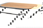 Hartman Dining Tuintafel Tubb Naturel/Zwart 185cm