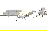 Hartman Loungeset Shinzo (excl. Tafel) Zwart
