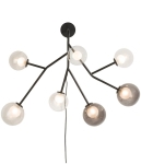 Coco Maison Wandlamp Malin 7-Lichts Antraciet