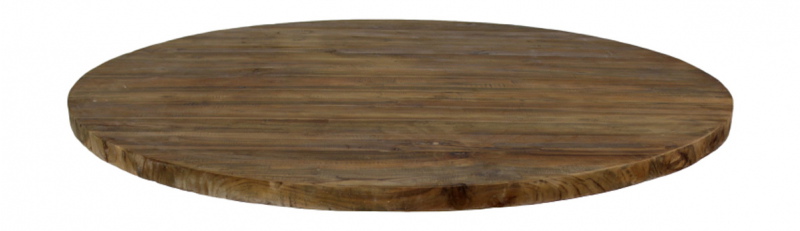 HSM Collection Tafelblad Teak Bruin Ø130cm