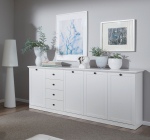 Dressoir Brandson Baxter Wit 195cm