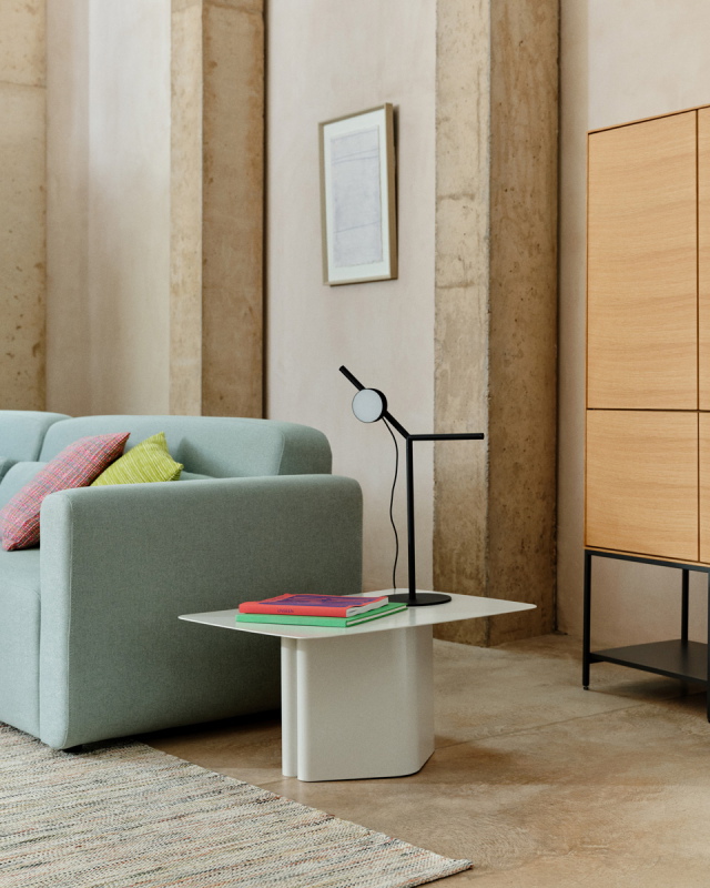 Kave Home Salontafel Arvin Grijs 70cm
