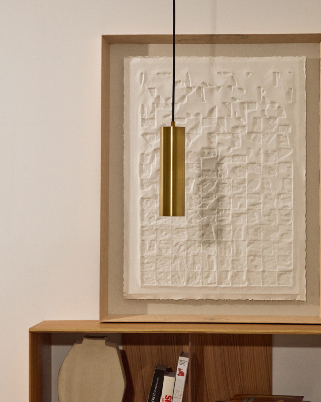 Kave Home Hanglamp Andia Goud