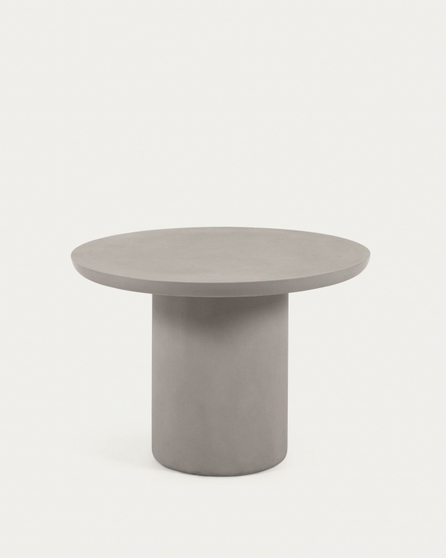 Kave Home Buitentafel Taimi Rond Beton Grijs Ø110cm