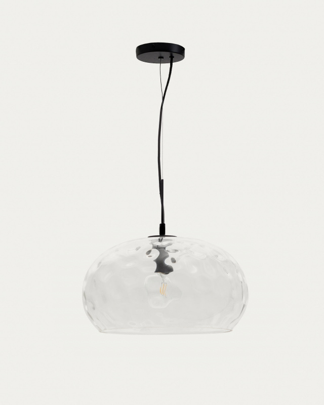 Kave Home Plafondlamp Balma Helder Glas Ø40cm