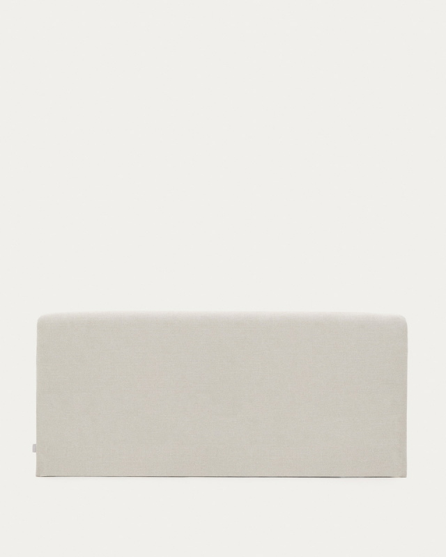 Kave Home Hoofdbord Valma Chenille Parel 160cm