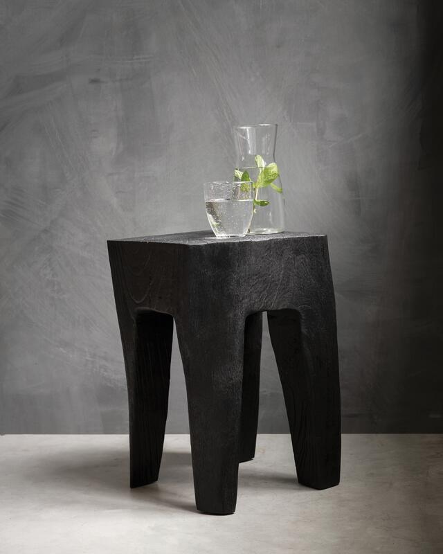 Must Living Kruk Vito Recycled Teakhout Zwart