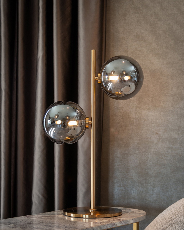 Richmond Tafellamp Lise Brushed Goud