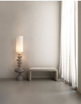 Coco Maison Vloerlamp Anton Beige 1-Lichts