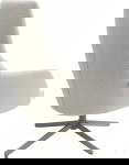 Kare Design Draaifauteuil Mimi Crème