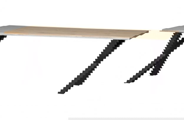 Woood Combi-tablo: Boomstam Eiken 220x90 & Alkmaar Poot