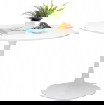 Kare Design Eettafel Schickeria Wit Ø110cm