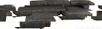 Kare Design Hoekbank Bow Grijs