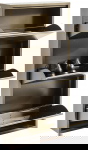 Kare Design Schoenenkast Caruso 3 Brons