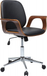 Kare Design Bureaustoel Patron Walnoot/Zwart