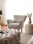 Fauteuil Teddy Grijs