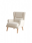 Fauteuil Klam Teddy Crème