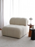 Fauteuil Soli Teddy Wit