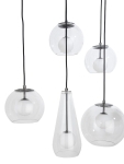 Coco Maison Hanglamp Boris 7-Lichts Grijs