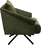 Kare Design Draaifauteuil Milo Groen