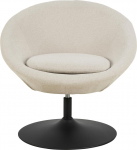 Fauteuil Eva Draaibaar Beige - Giga Living