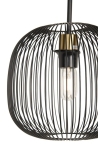 Coco Maison Hanglamp Boaz 3-Lichts Zwart