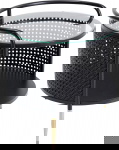 Kare Design Bijzettafel Fence Zwart Ø45cm