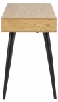 Bureau Nova MDF Naturel/Zwart - Giga Living