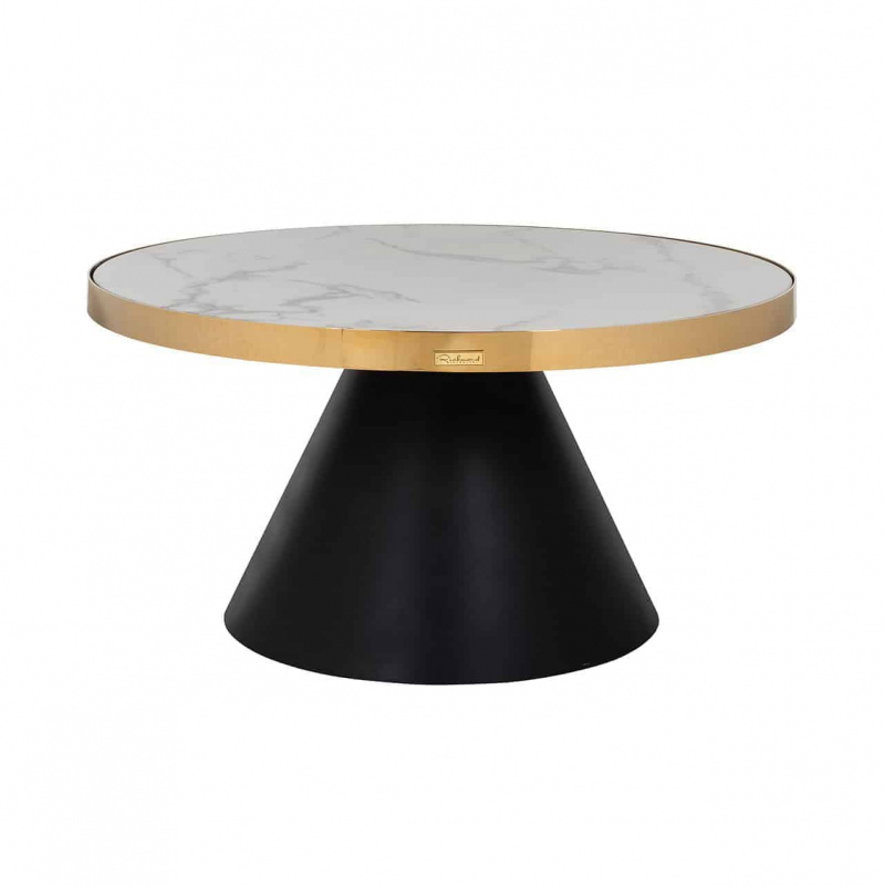 Richmond Salontafel Odin Rond Ø80cm Faux Marmer