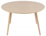 Salontafel Biella Rond Bamboe Naturel Ø80cm - Giga Living