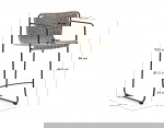 Kave Home Barstoel Maurina Outdoor Grijs/Groen