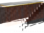 Kare Design Dressoir Catalina Zwart/Bruin 160cm