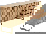 Kare Design Dressoir Concertina Naturel 186cm