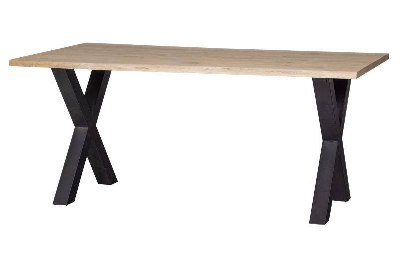 Woood Combi-tablo: Boomstam Eiken 180x90cm & Alkmaar Poot