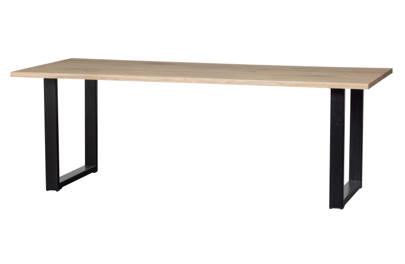 Woood Combi-tablo: Boomstam Eiken 220x90cm & U-poot