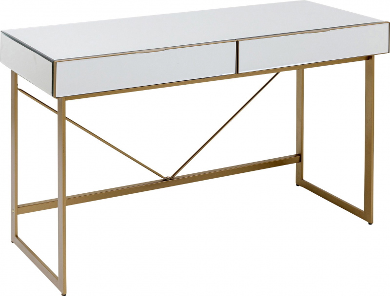 Kare Design Bureau Soran Zilver/Goud 120cm