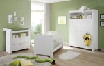 Babykamermeubelset Olivia Wit Set van 3