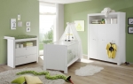 Babykamermeubelset Olivia Wit Set van 3