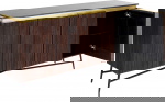 Kare Design Dressoir Catalina Zwart/Bruin 160cm