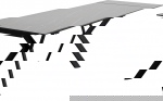 Kare Design Eettafel Xenia Uitschuifbaar Zwart 140-200cm