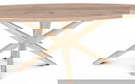 Eettafel Vero Ovaal Naturel Eiken 240x120cm - Giga Meubel