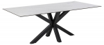 Eettafel Axel Rechthoek Keramiek Wit 200cm - Giga Living