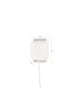 Dutchbone Wandlamp Elon Beige