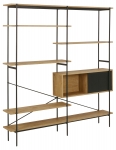 Boekenkast Finn MDF Naturel 170x190cm - Giga Living