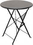 Kare Design Vouwtafel Balcony Zwart Ø 60cm