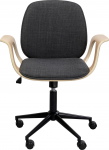 Kare Design Bureaustoel Patron Naturel/Zwart