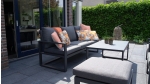 Lesli Living Lounge Hocker Pina Colada Negro