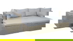 Loungeset Modular Bruin/Beige Set van 6 - Giga Living