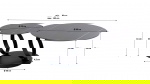 Kare Design Salontafel Beverly Zwart